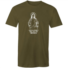Load image into Gallery viewer, Jesus' Birthday Mens Christmas T-Shirt
