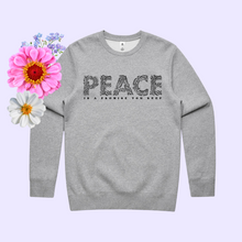 Load image into Gallery viewer, Peace is a Promise Crew Neck Jumper