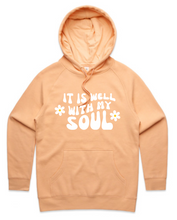 Load image into Gallery viewer, It is Well With my Soul Hoodie - Large Front Placement