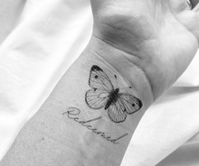 Load image into Gallery viewer, Redeemed Butterfly Temporary Tattoo