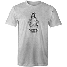 Load image into Gallery viewer, Jesus' Birthday Mens Christmas T-Shirt
