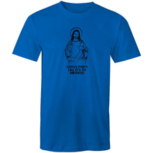 Load image into Gallery viewer, Jesus' Birthday Mens Christmas T-Shirt
