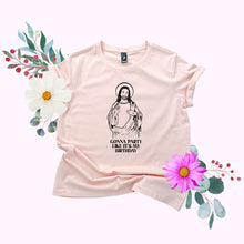 Load image into Gallery viewer, Jesus&#39; Birthday Women&#39;s Christmas T-Shirt Large Design Print
