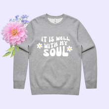 Load image into Gallery viewer, It is Well With my Soul Crew Neck Jumper
