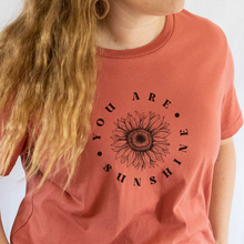 Load image into Gallery viewer, Sunflower - You are Sunshine Women&#39;s T-shirt
