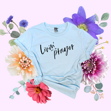 Load image into Gallery viewer, Livin&#39; on a Prayer Women&#39;s T-shirt
