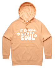 Load image into Gallery viewer, It is Well With my Soul Hoodie - Large Front Placement
