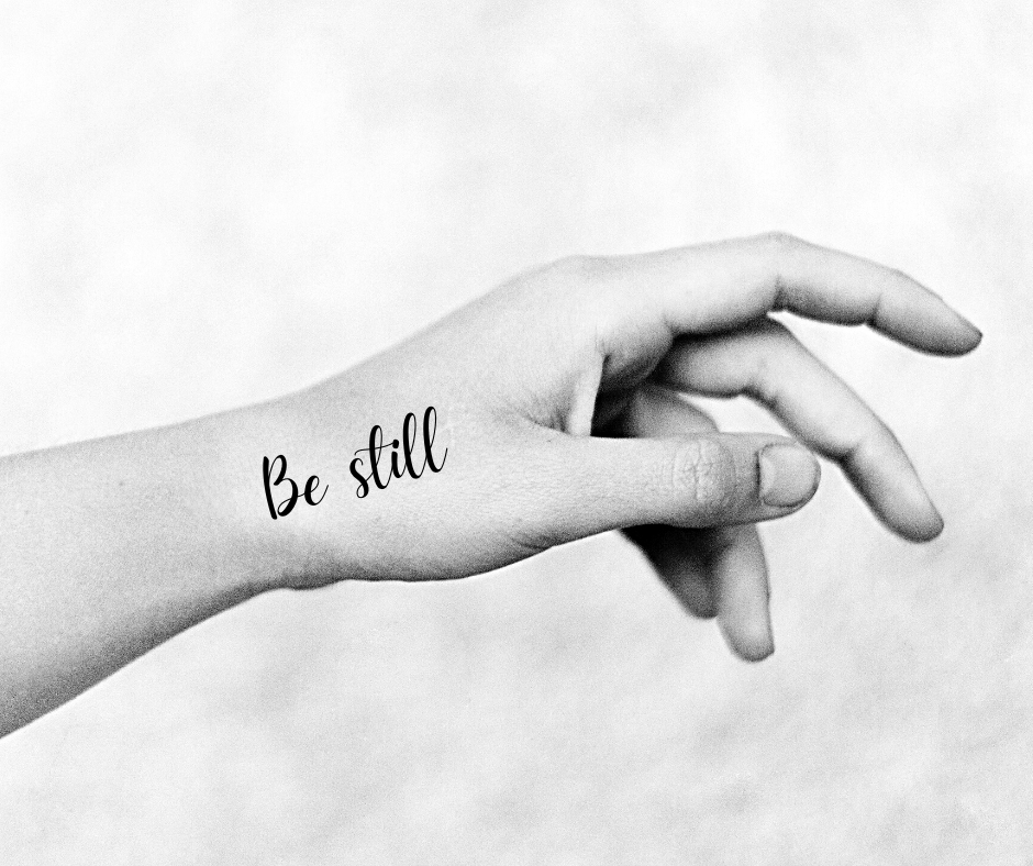 Be Still Temporary Tattoo  Promised Land Co