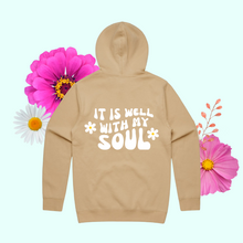 Load image into Gallery viewer, It is Well With my Soul Hoodie - Large Back Placement
