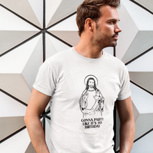 Load image into Gallery viewer, Jesus' Birthday Mens Christmas T-Shirt
